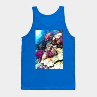 PAINT THE WRASSE MAN! Tank Top